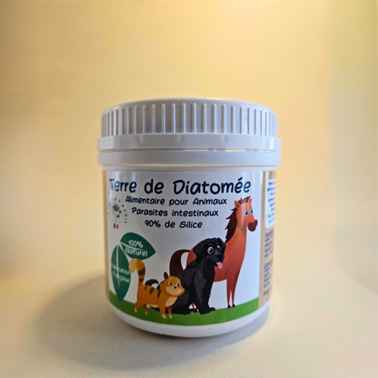 Terre de diatomée Naturelle pour Animaux