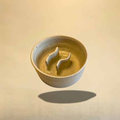 Gamelle anti-glouton céramique Terrazzo